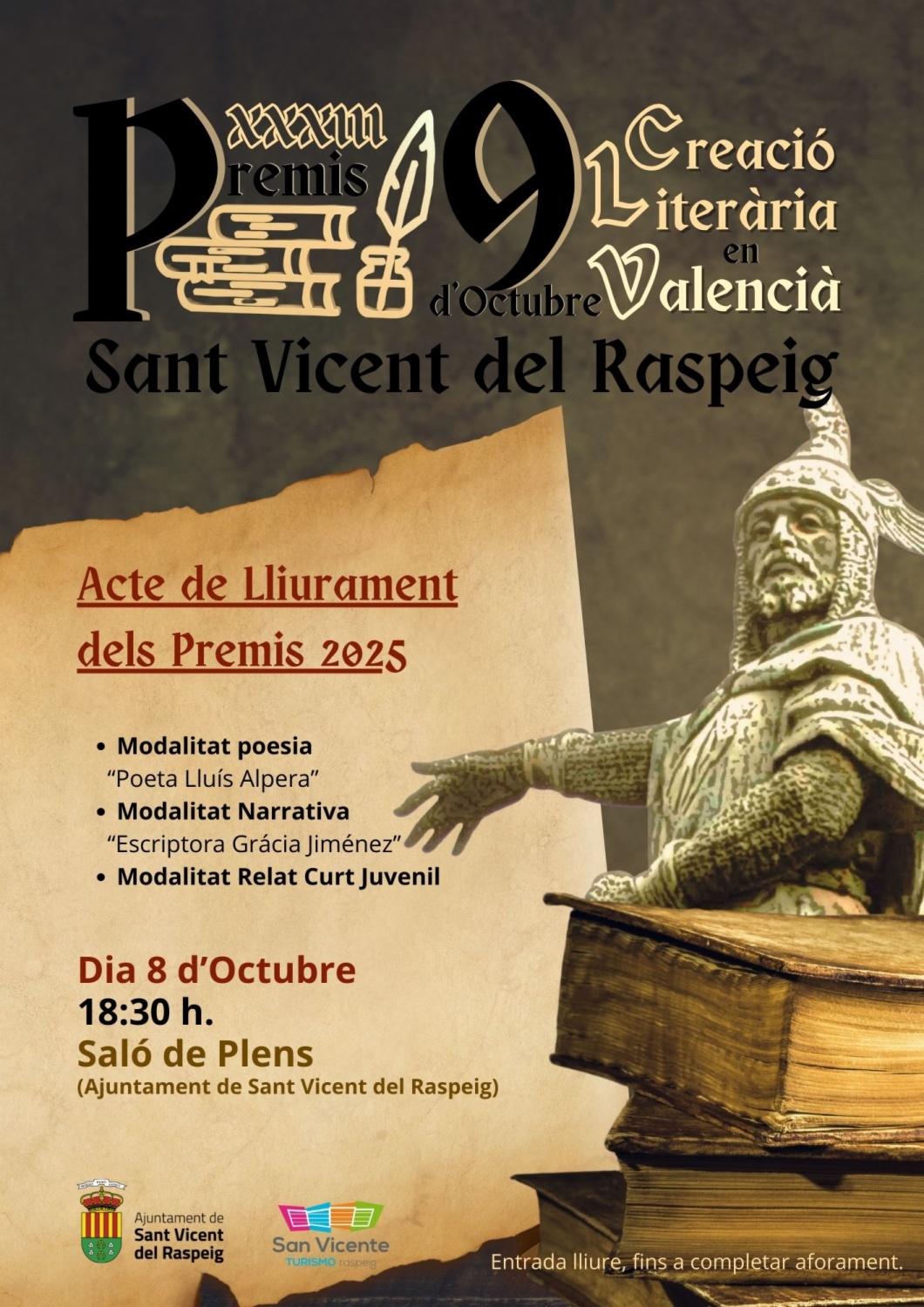 Acto Premios Literarios 2025