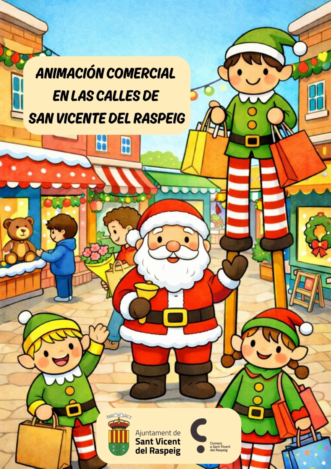 ANIMACIÓN COMERCIAL NAVIDEÑA SAN VICENTE DEL RASPEIG