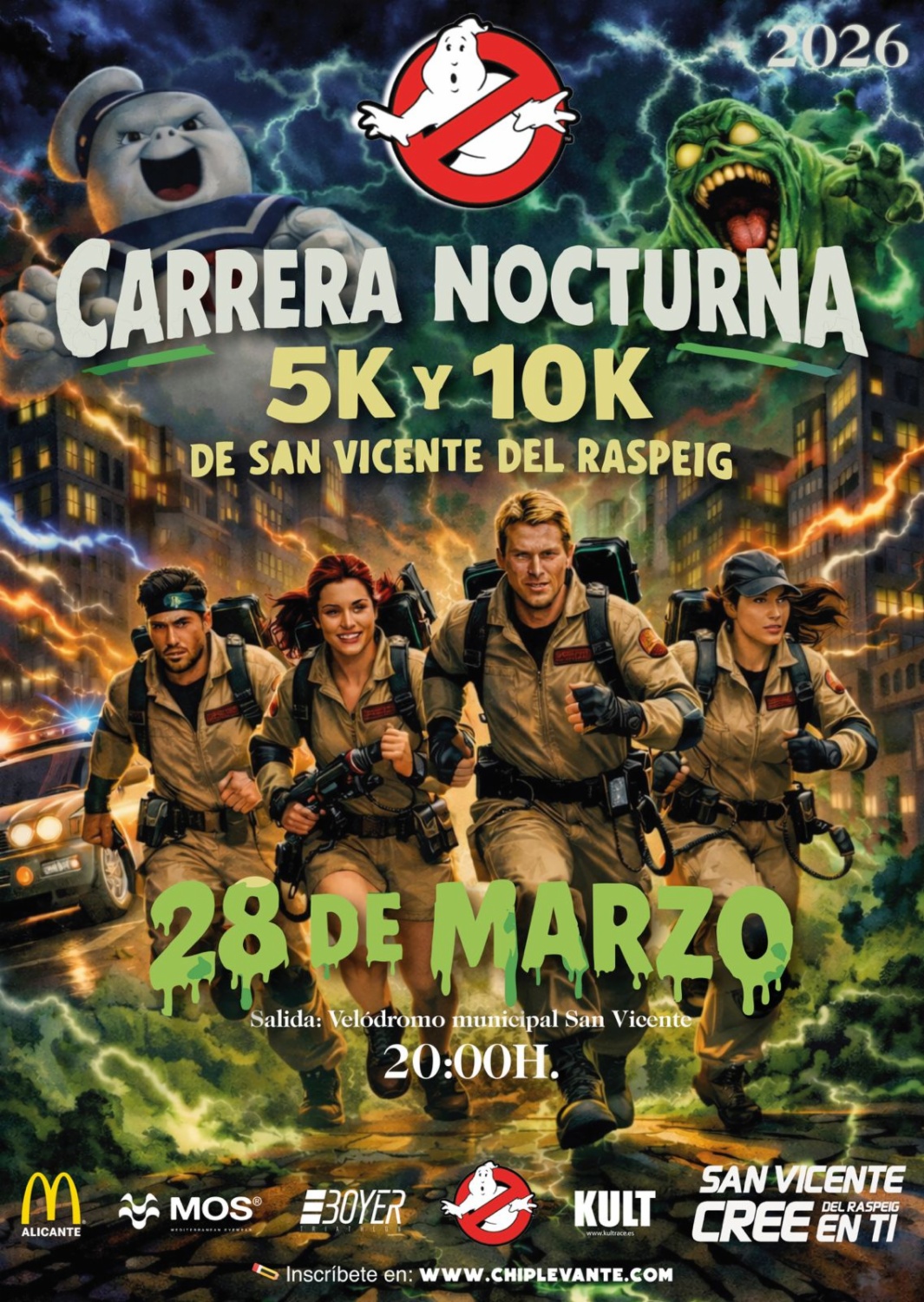 Carrera Nocturna 5K y 10K de San Vicente del Raspeig 2026