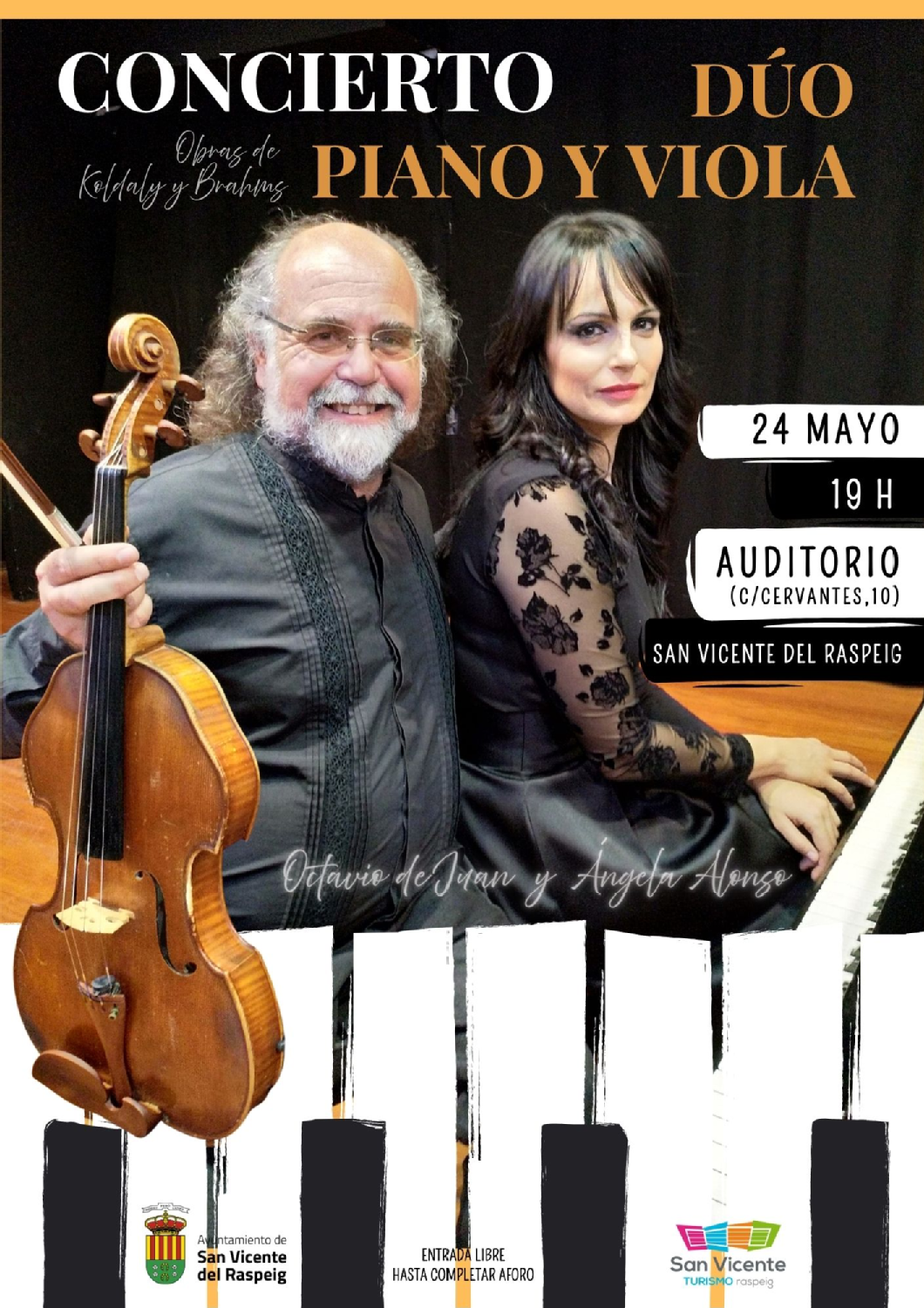 Concierto Dúo; Piano y Viola