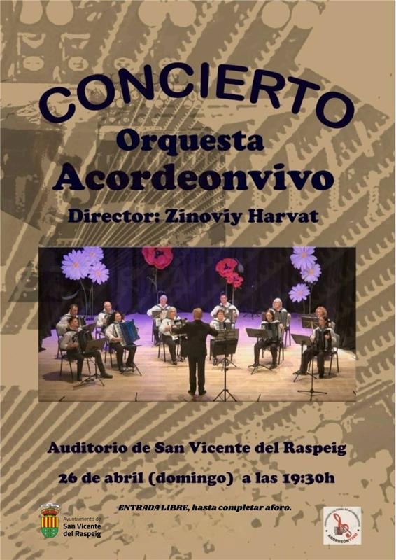 Concierto Orquesta Acordeón Vivo