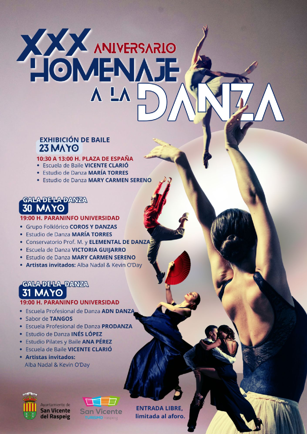XXX Aniversario Homenaje a la Danza