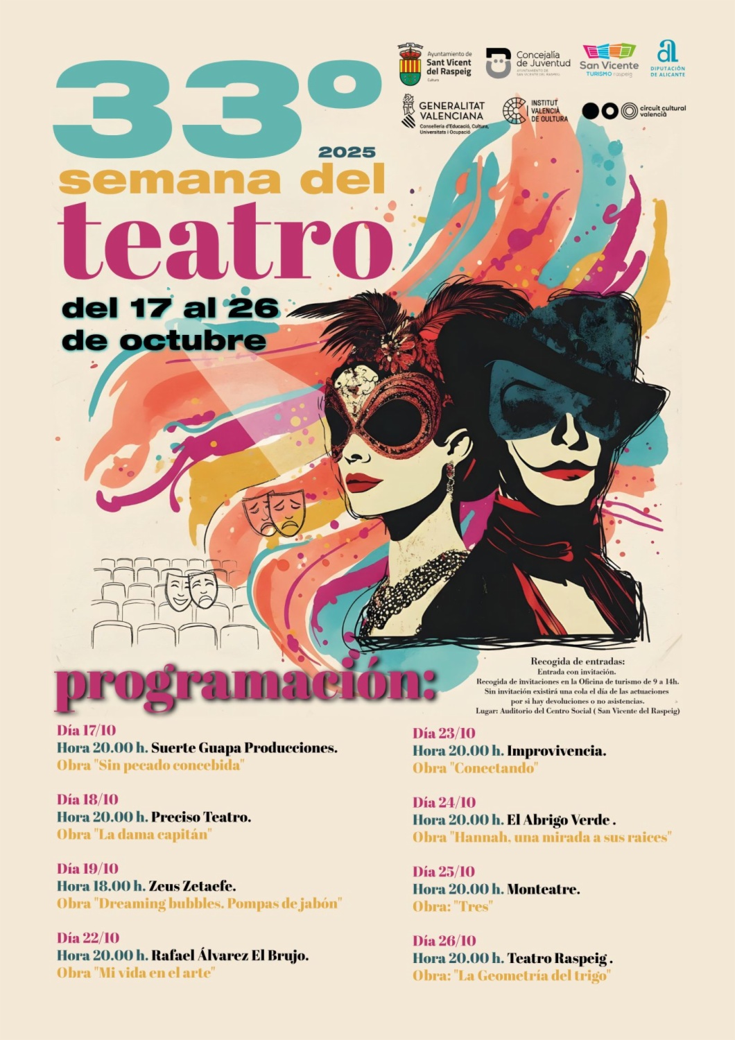 XXXIII Semana del Teatro de San Vicente