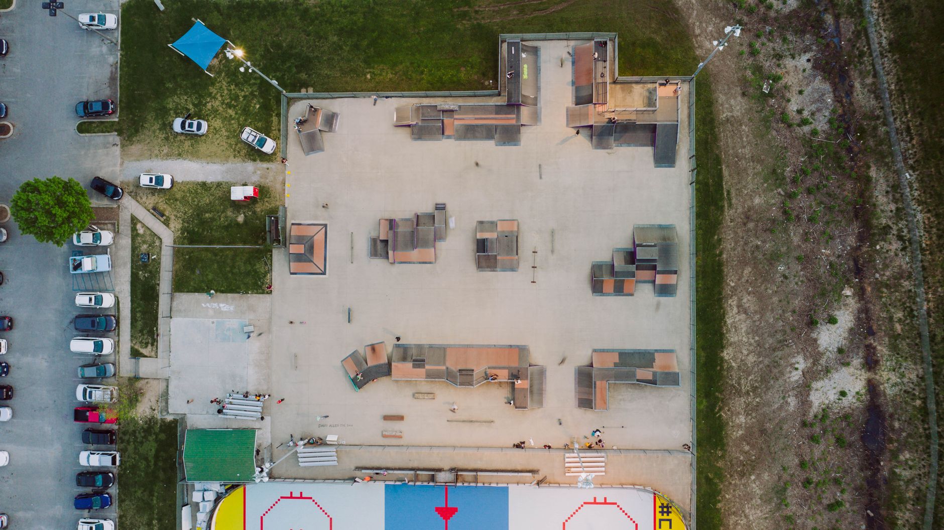 Parque urbano y zonas de ejercicio al aire libre en San Vicente del Raspeig