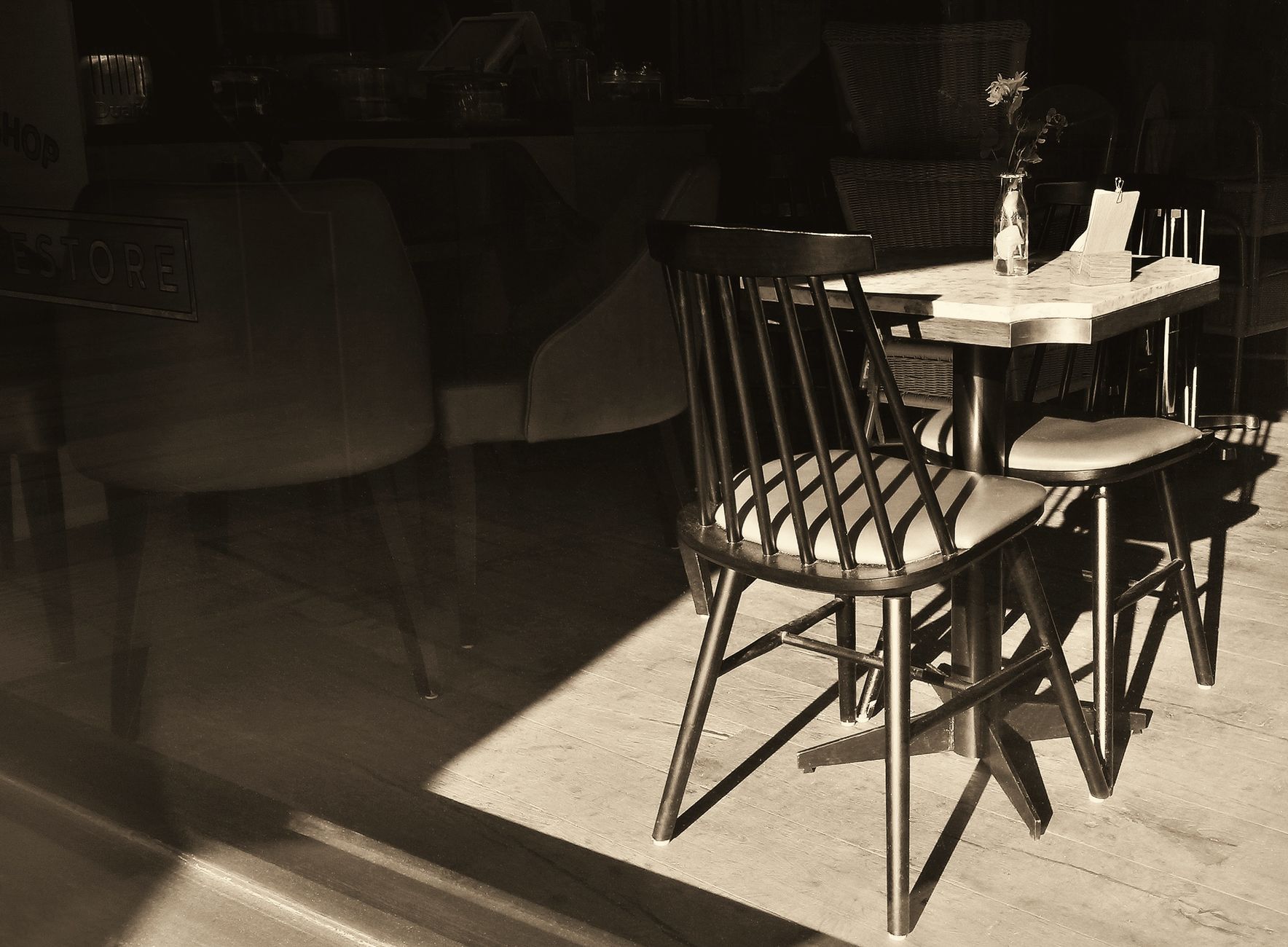 Interior de m'Agrada Cafetería en San Vicente del Raspeig