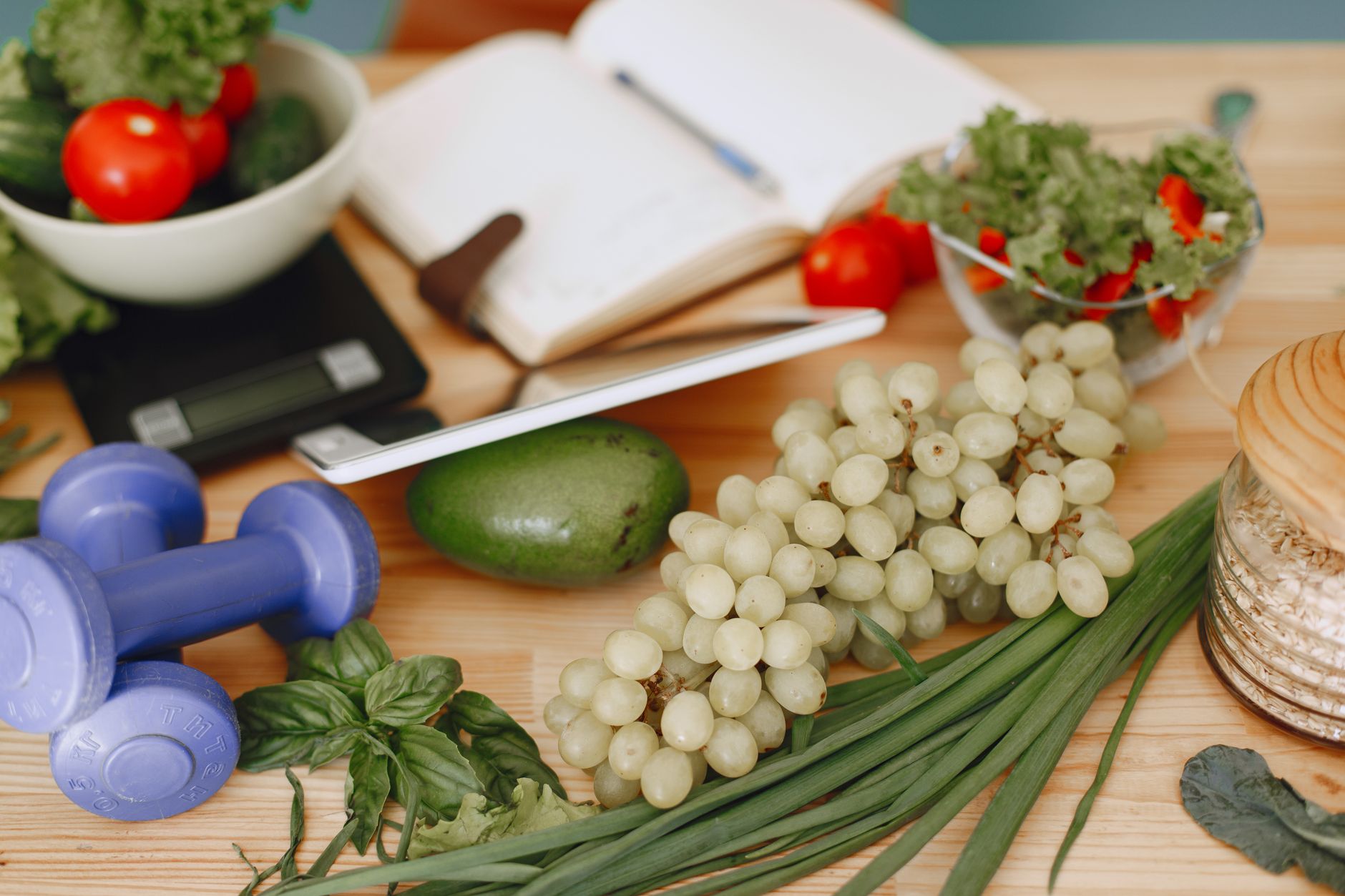 Preparaci&oacute;n de comida saludable para plan de nutrici&oacute;n