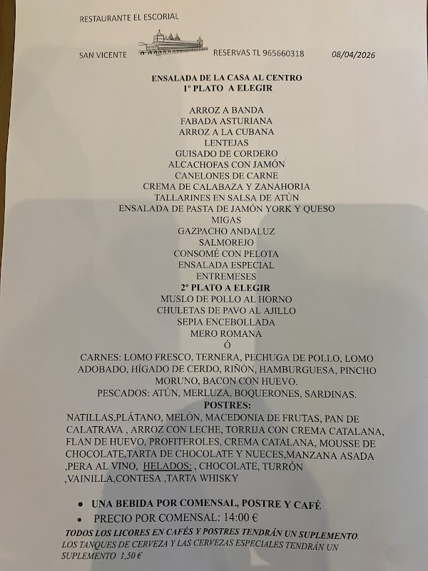 Restaurante El Escorial - foto 2