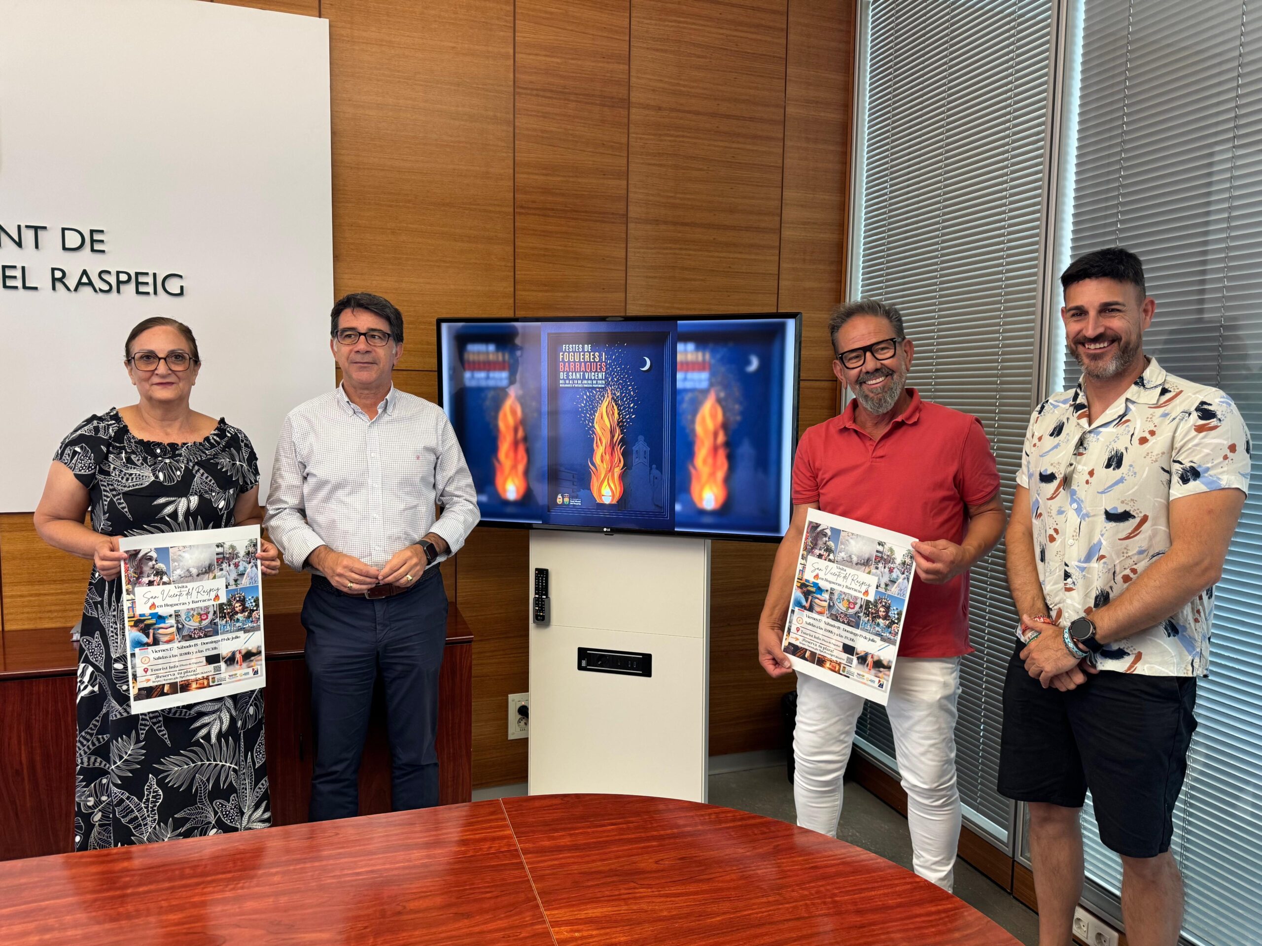 San Vicente hará historia con la primera cremà de Hogueras internacional en Portugal
