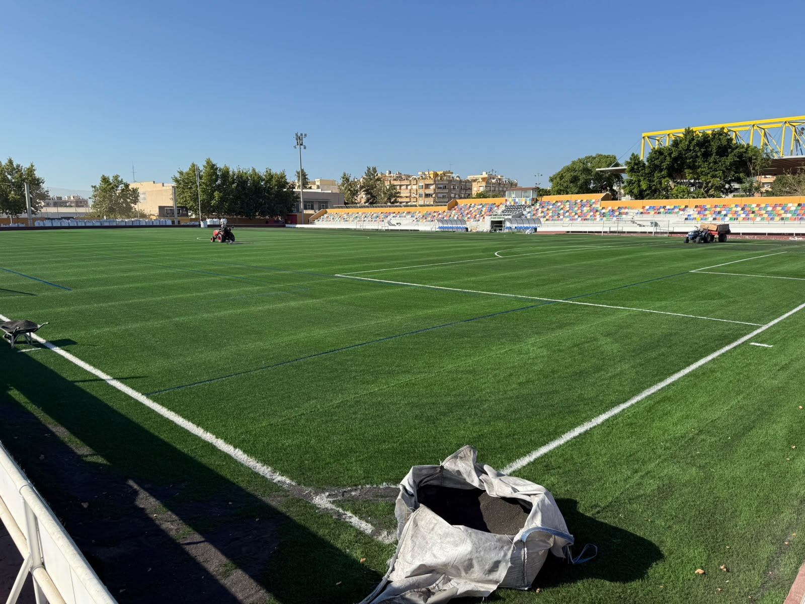 San Vicente renueva el Ramón Asensi y las pistas de pádel de Ciudad Deportiva
