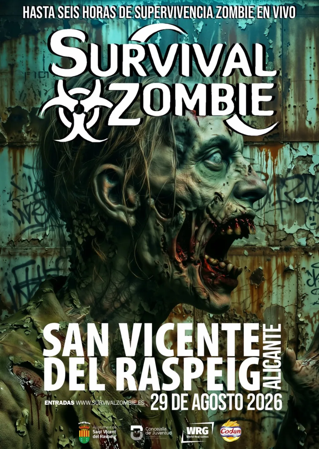 Survival Zombie en San Vicente del Raspeig: fecha, claves y cómo sobrevivir al apocalipsis