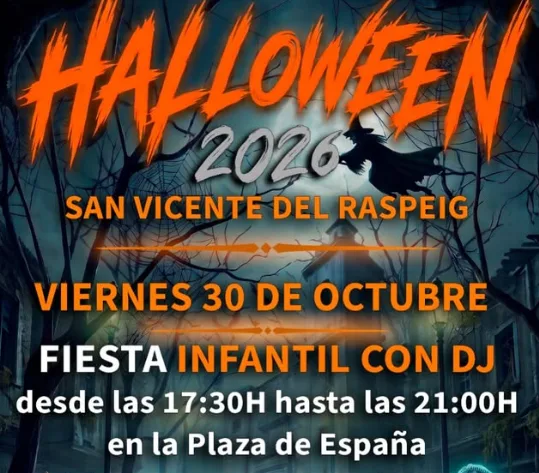 Halloween en San Vicente del Raspeig 2026: música, batucada y mucho terror en la Plaza de España